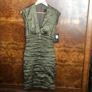 Nicole Miller Collection Ruched Cocktail Dress